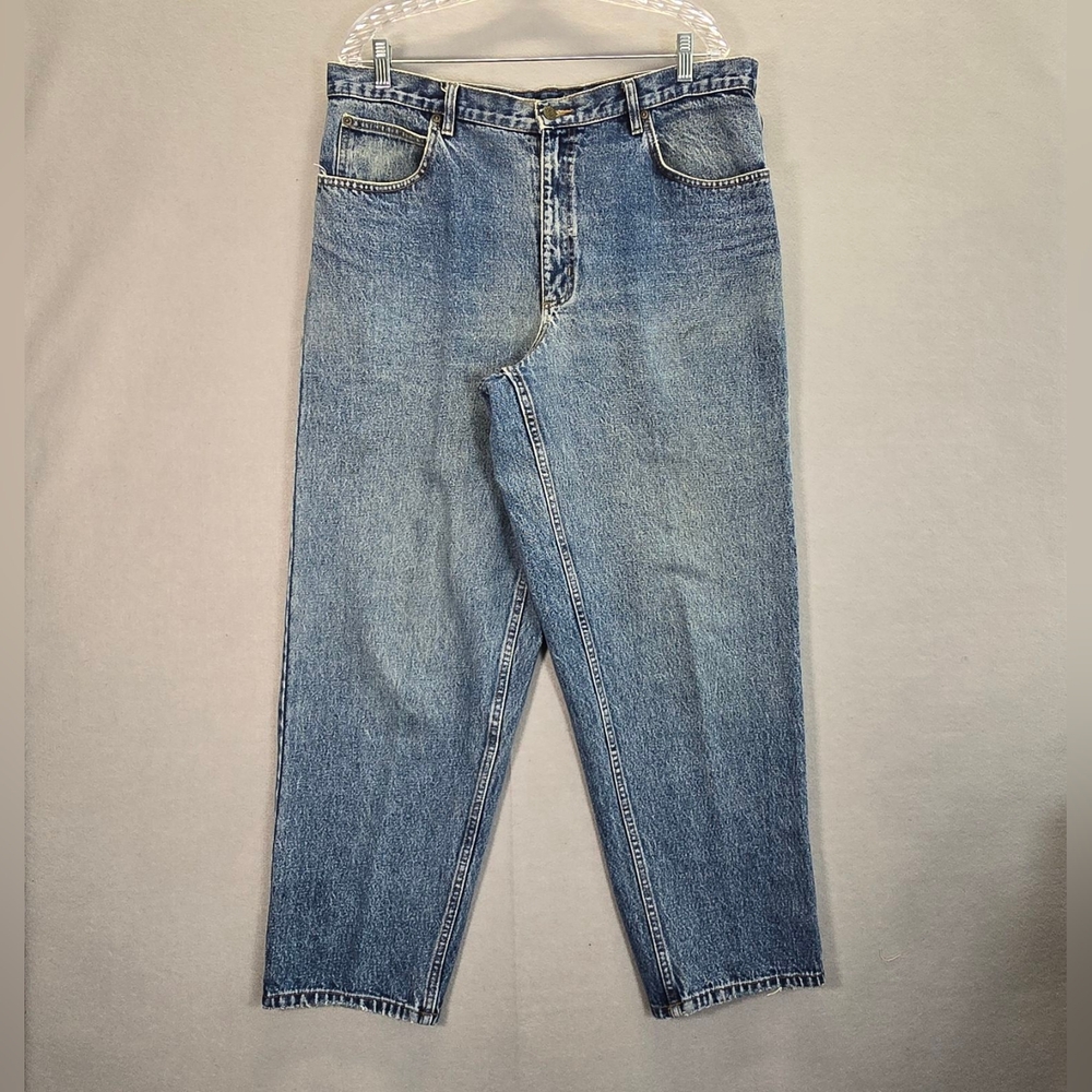 Vintage Open Trails Mens Jeans 38x32 (38x29) Actual  Denim Straight Relaxed Fit